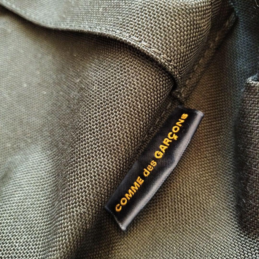 コムデギャルソンCOMME des GARÇONS 定番レザーリュックブラック大