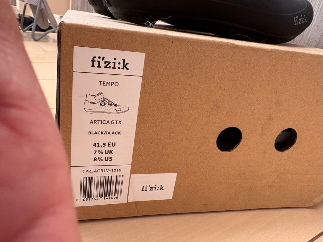 fi'zi:k ブラック ハイカットシューズ BOA ゴアテックス　中古美品