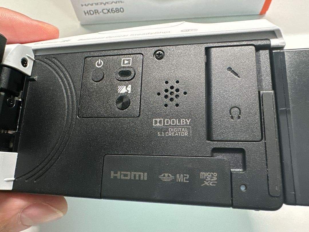 SONY HDR-CX680 デジタルHDビデオカメラレコーダー＋広角レンズ