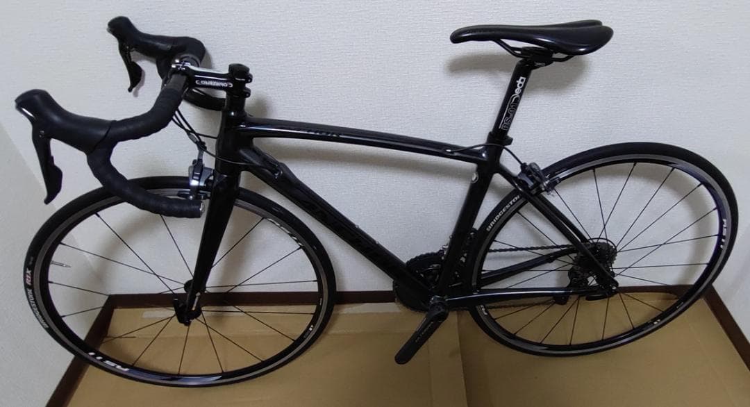 ブリヂストン アンカー RL8 カーボンロード リムブレーキ サイズ450 黒