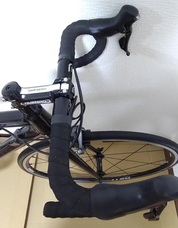 ブリヂストン アンカー RL8 カーボンロード リムブレーキ サイズ450 黒