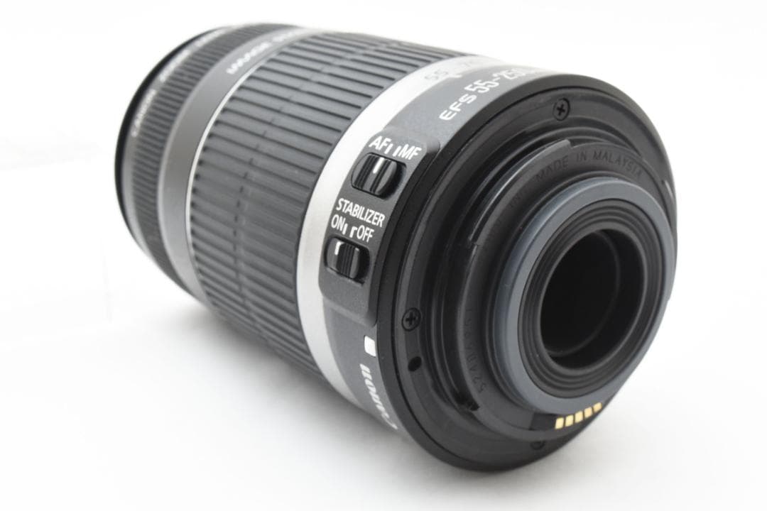 新品級 キャノン EF-S 55-250mm f4-5.6 IS 箱付　B780
