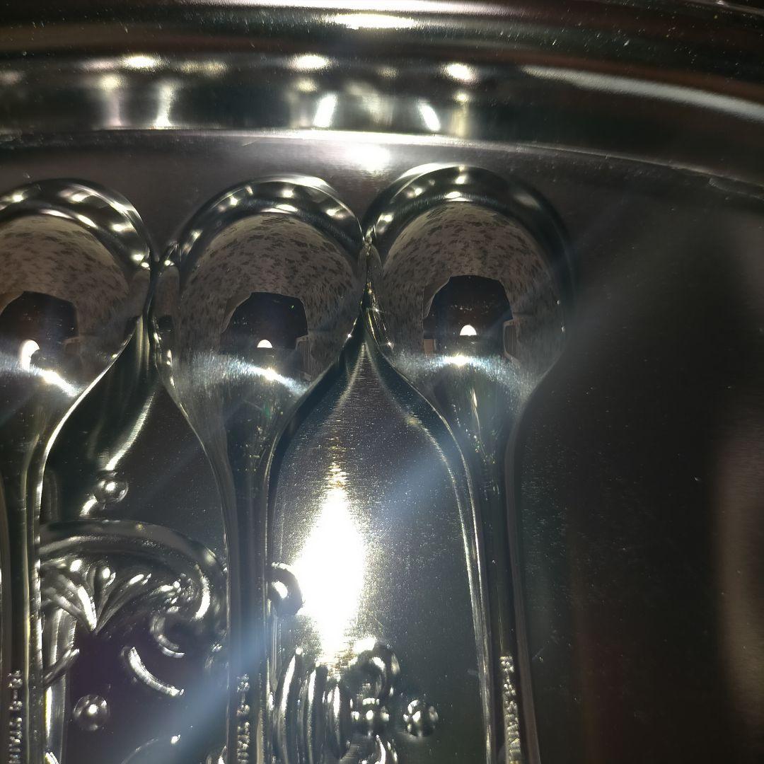 ミキモト パール 真珠付き スプーン 5本 未使用 廃盤 ティースプーン