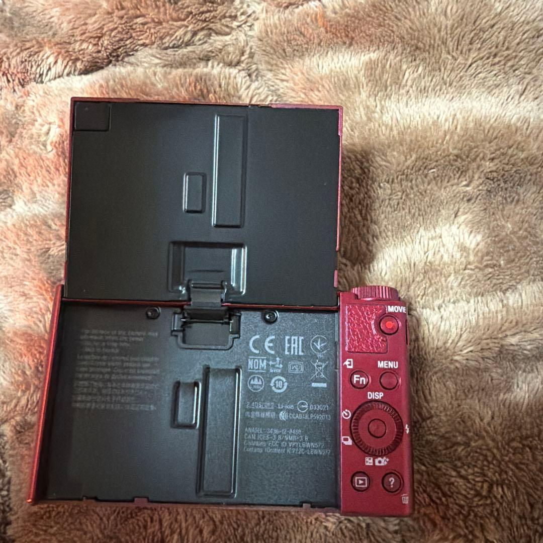 SONY Cyber-shot DSC-WX500 ボディ レッド