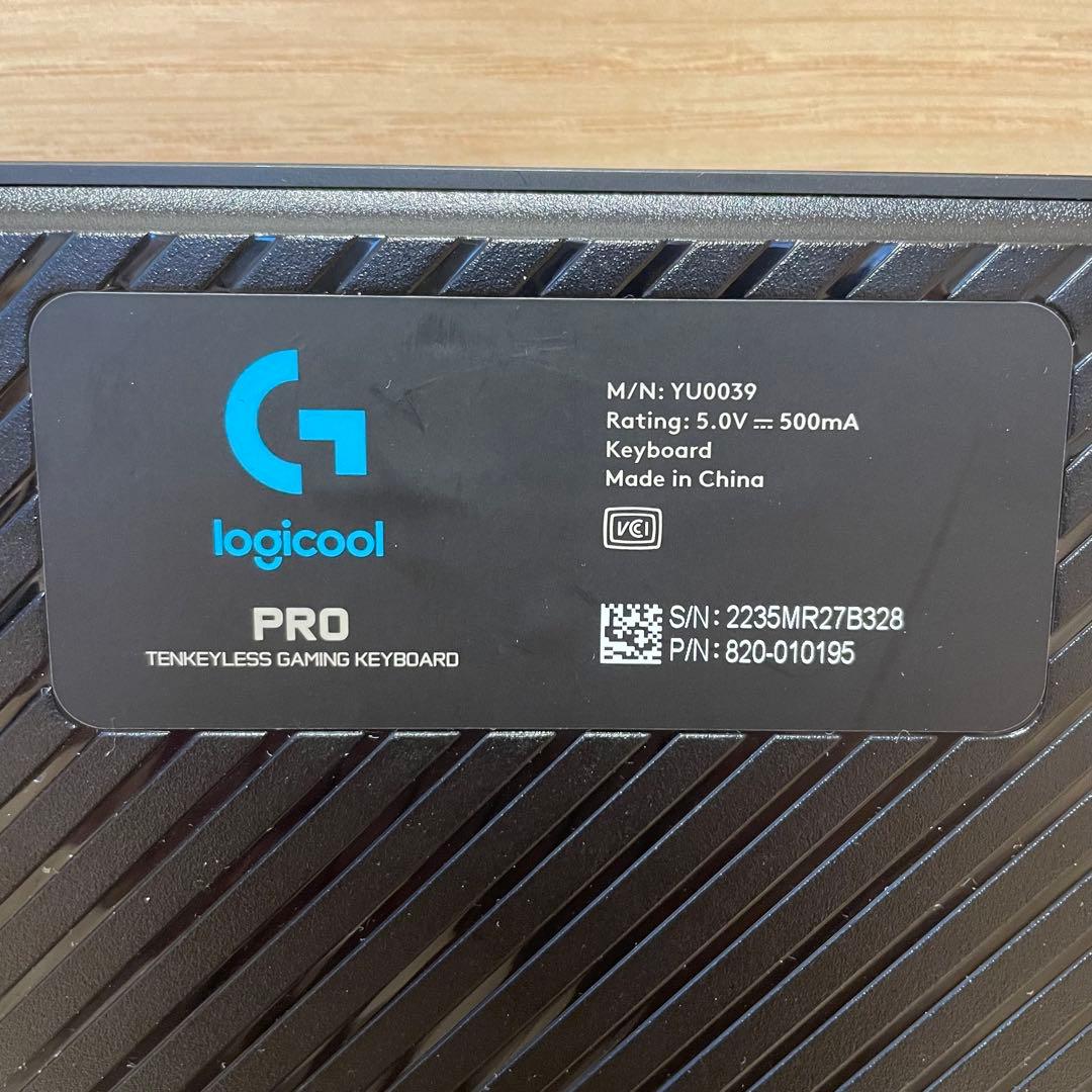 【匿名発送】ロジクール　ゲーミングマウス　ゲーミングキーボード　セット