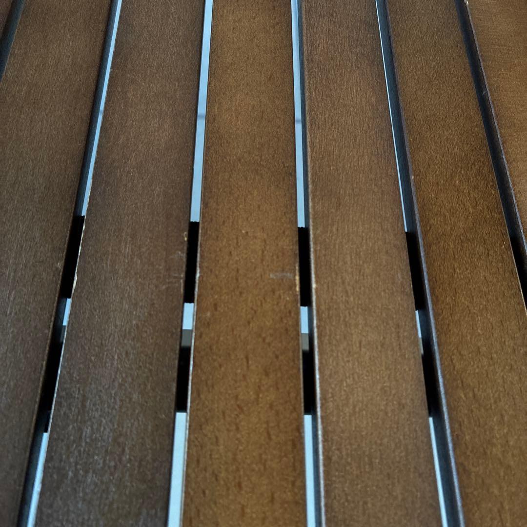 クイックキャンプ　ロールウッドテーブル