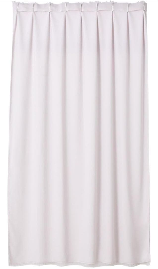 未開封 Francfranc フリルバランス ダブルカーテン ライトピンク