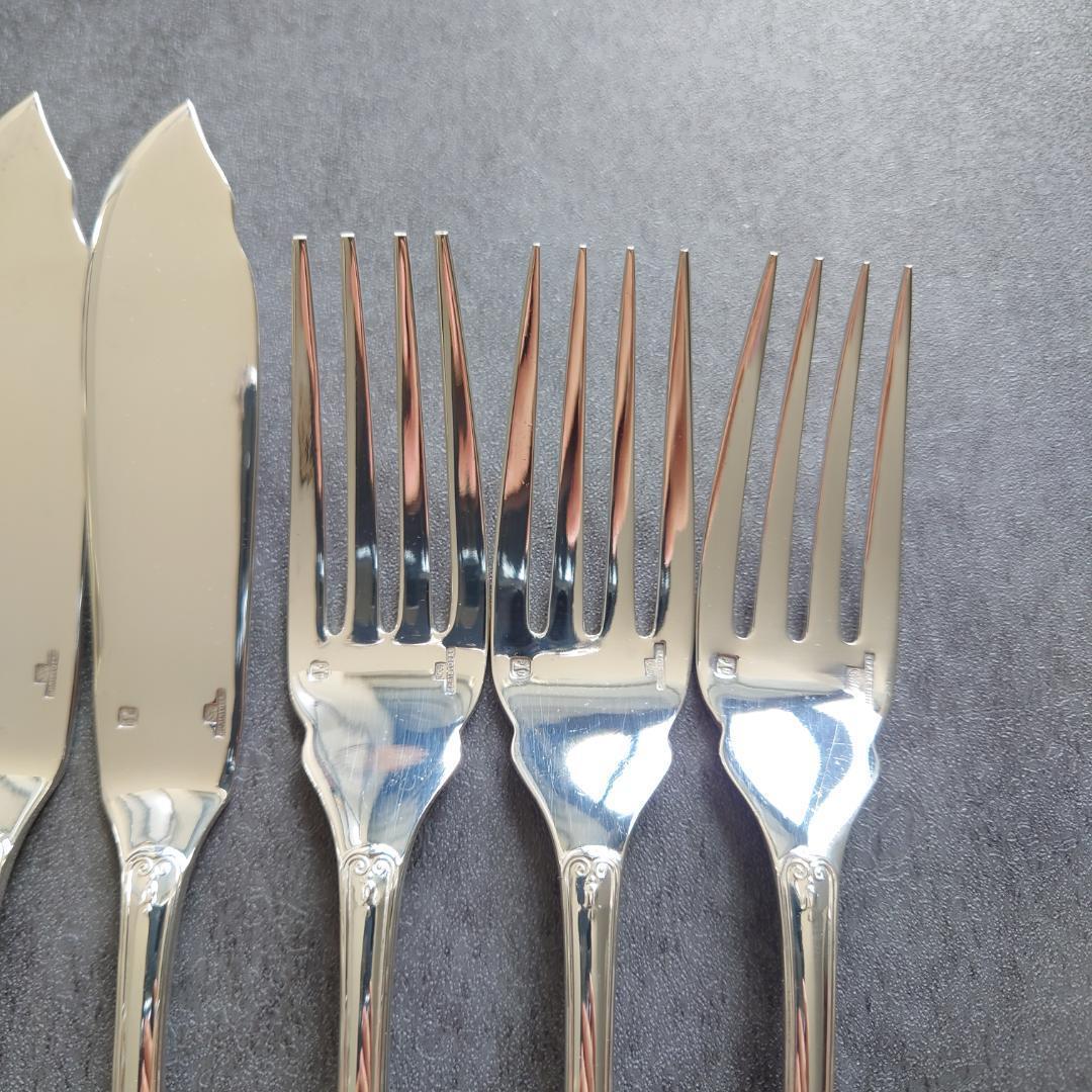 美品 クリストフル マルメゾン フィッシュ ナイフ フォーク 6点