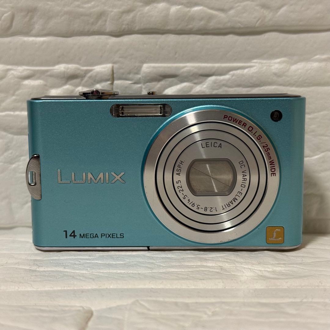 Panasonic LUMIX DMC-FX66 ブルー 美品 動作確認済