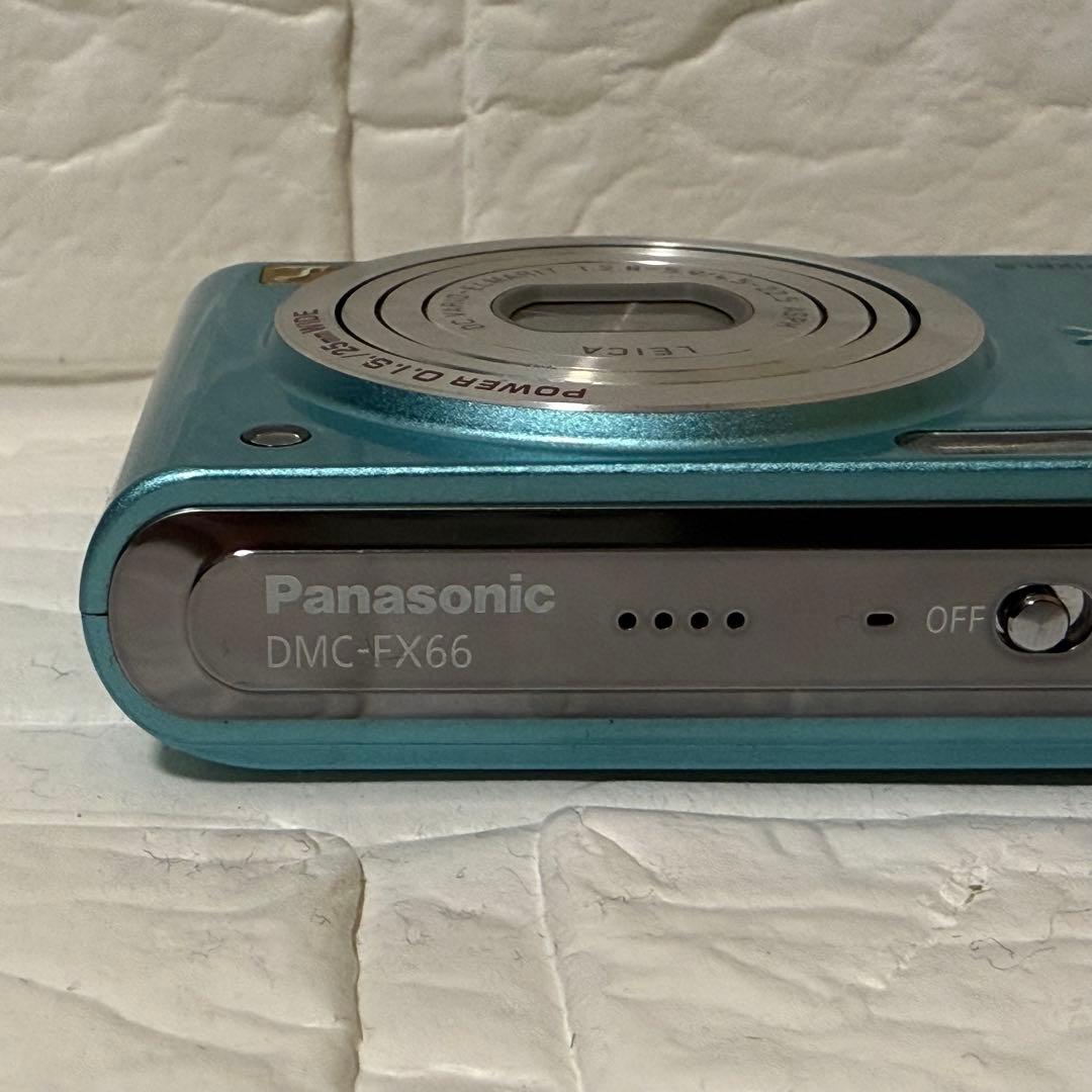 Panasonic LUMIX DMC-FX66 ブルー 美品 動作確認済
