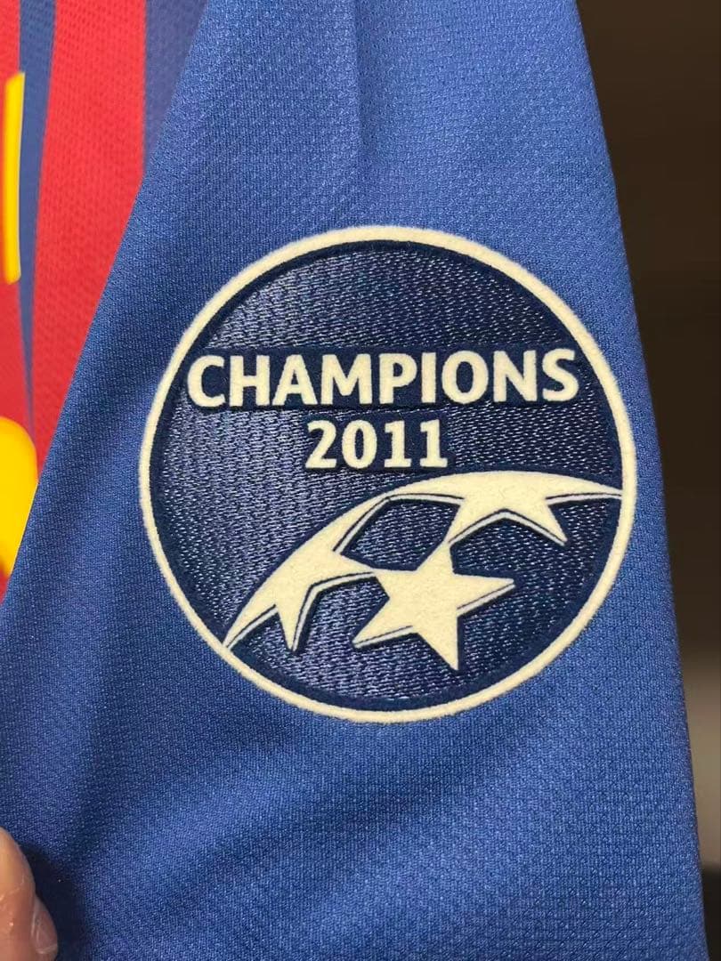 選手支給品バルセロナ メッシ 11/12 UCL ユニフォーム