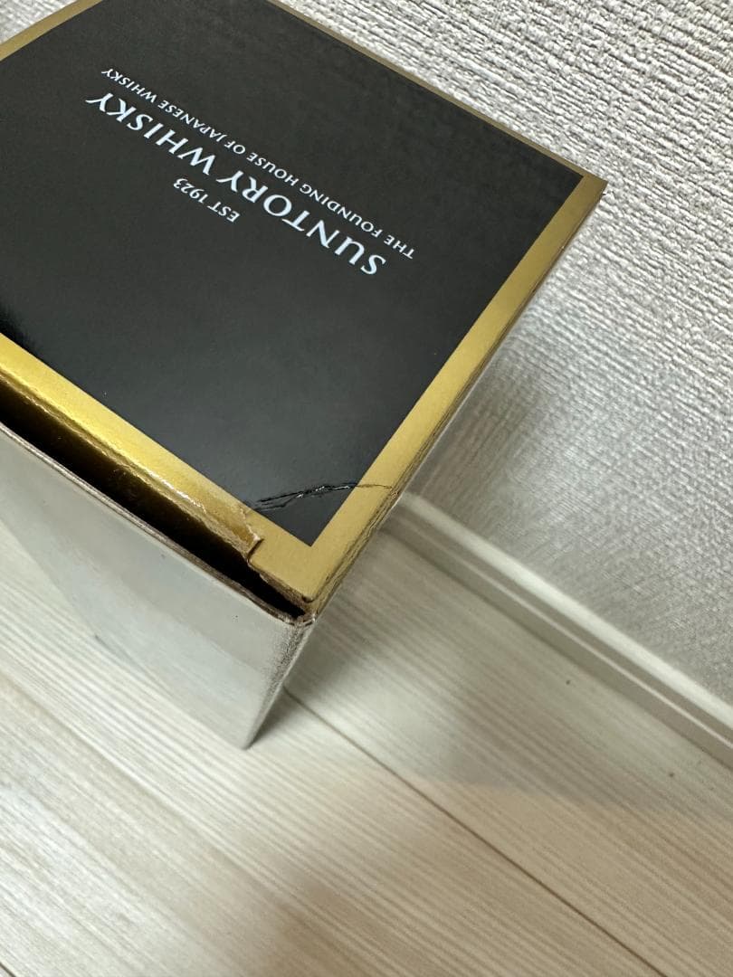 【空瓶】サントリー　山崎18年　700ml　6本セット＋化粧箱4個