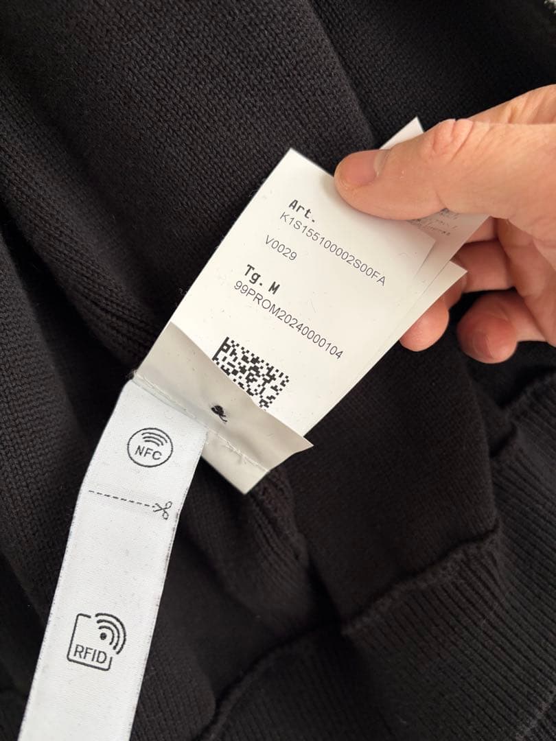 ふ*く様 STONE  GHOST ドライバーズニット コットンカシ