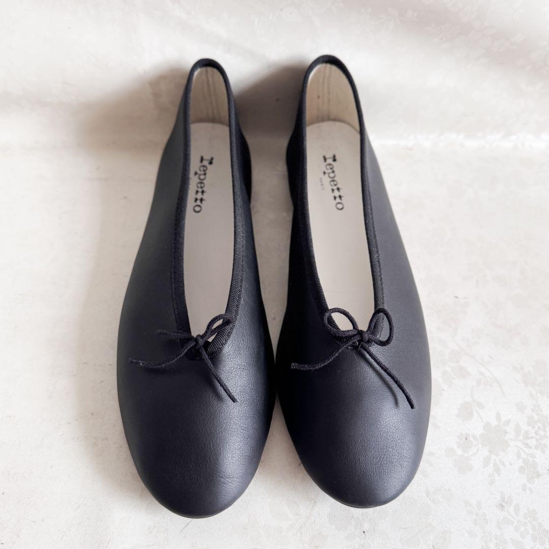 ✨極美品✨reppetto レペット バレエシューズ レザー ブラック 40