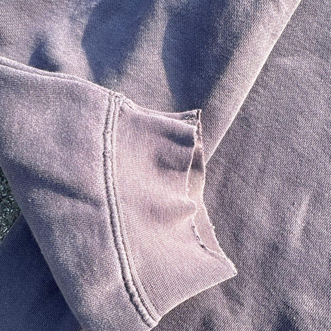 old stussy 90s ビンテージ　スウェット　フェード　　ボロ　シンプル