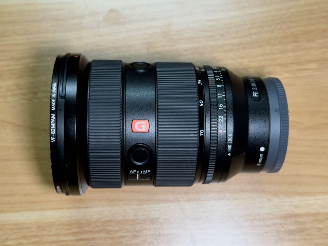SONY FE 24-70mm F2.8 GM II（純正フィルター付き）