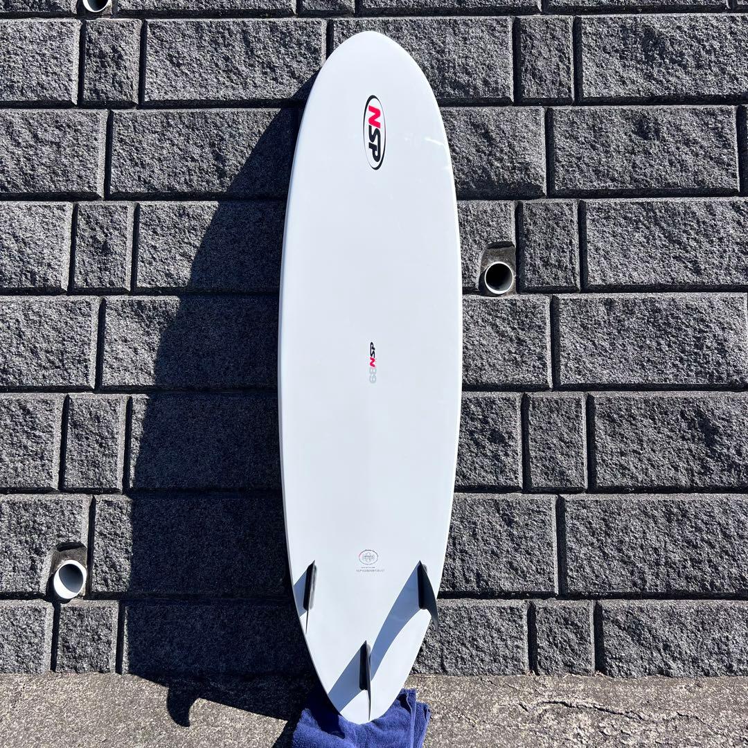 極上品　NSP サーフボード　6’8ft ケース付き　すぐ使える　人気スペック