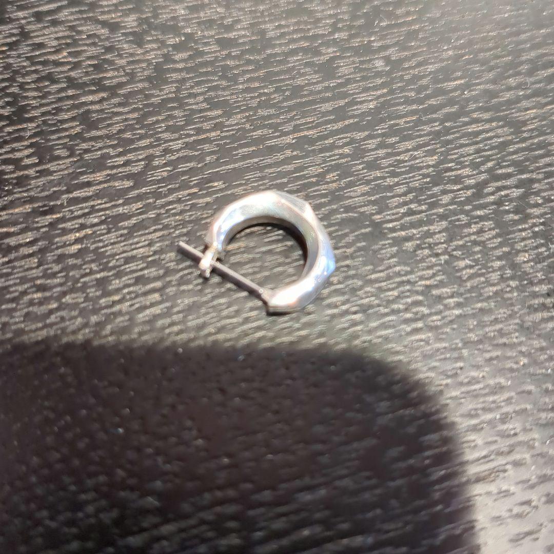 定価22000円【美品】GARNI クロッケリー 両耳ピアス フープ sv925