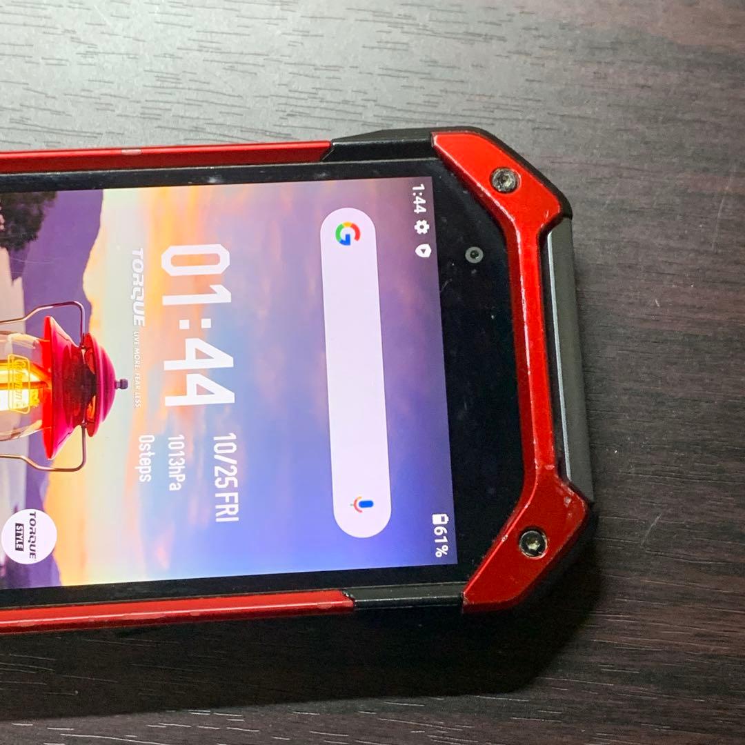 京セラ TORQUE 5G KYG01 Coleman レッド SIMフリー