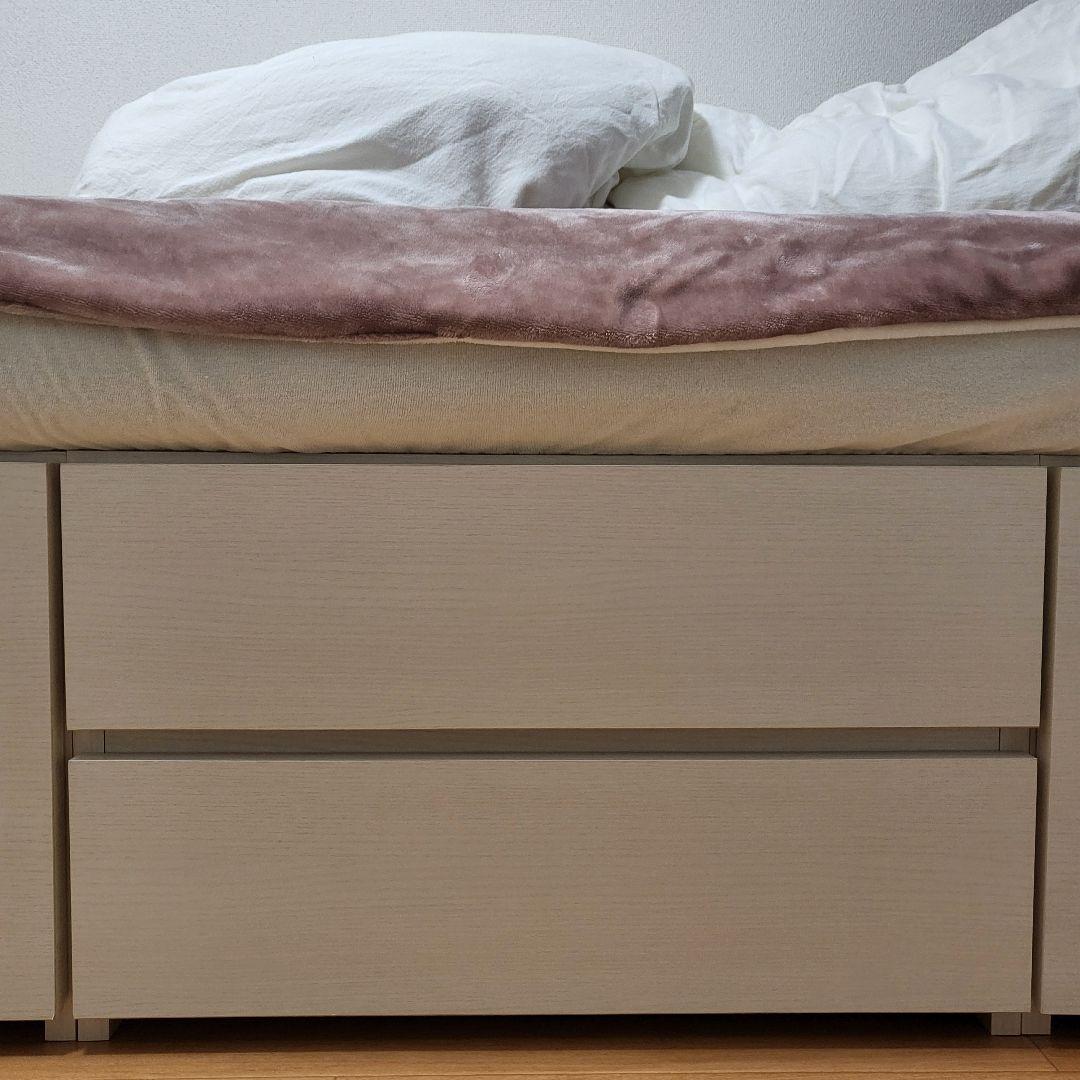 ニトリ収納ベッド シングルサイズ値下げしました