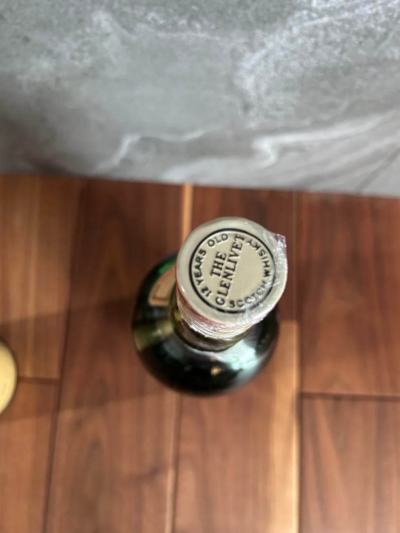 グレンリベット12年　アンブレ表記　赤アザミ　1L 1リットル　未開封