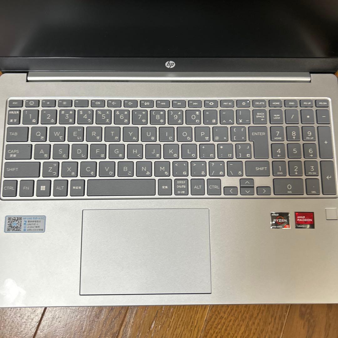 windows11 ノートpc HP Ryzen5 7530U 15.6インチ