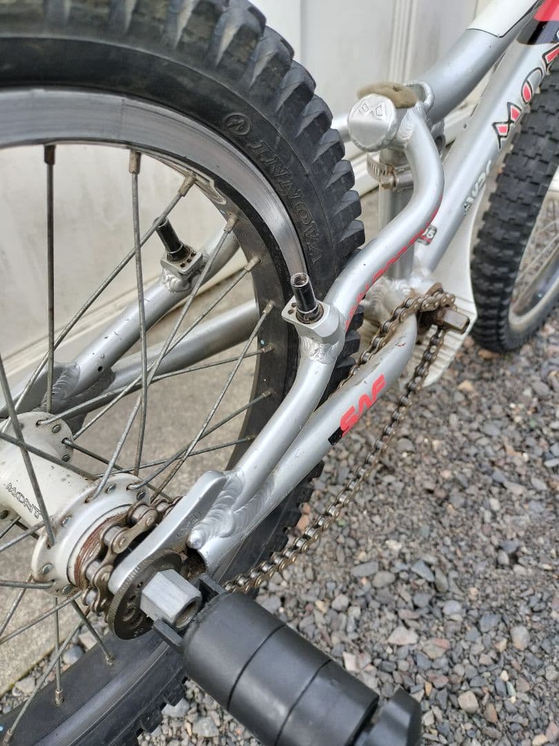 モンティ 子供用トライアル自転車 キッズサイズ フレーム フォークセット