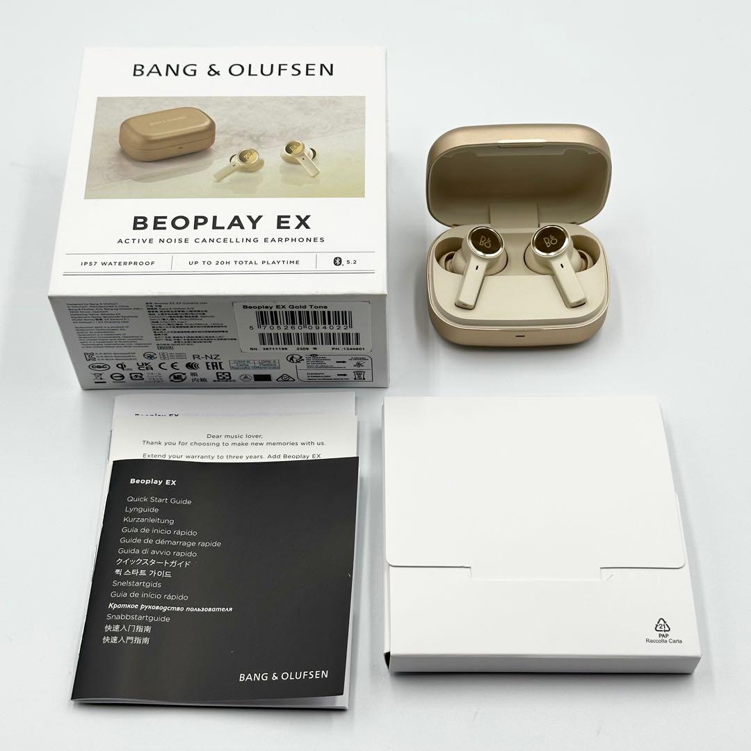BANG&OLUFSEN BEOPLAY EX ワイヤレスイヤホン ゴールド