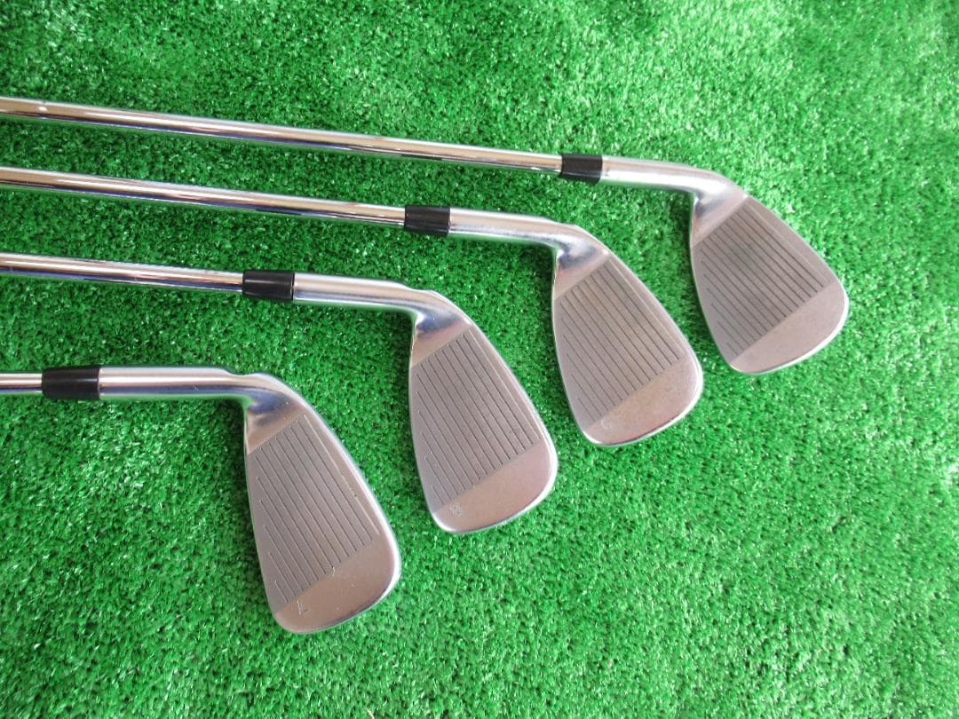 最終値下げ　名器　ピンG410 アイアン 7, 8, 9, W　４本　赤ドット