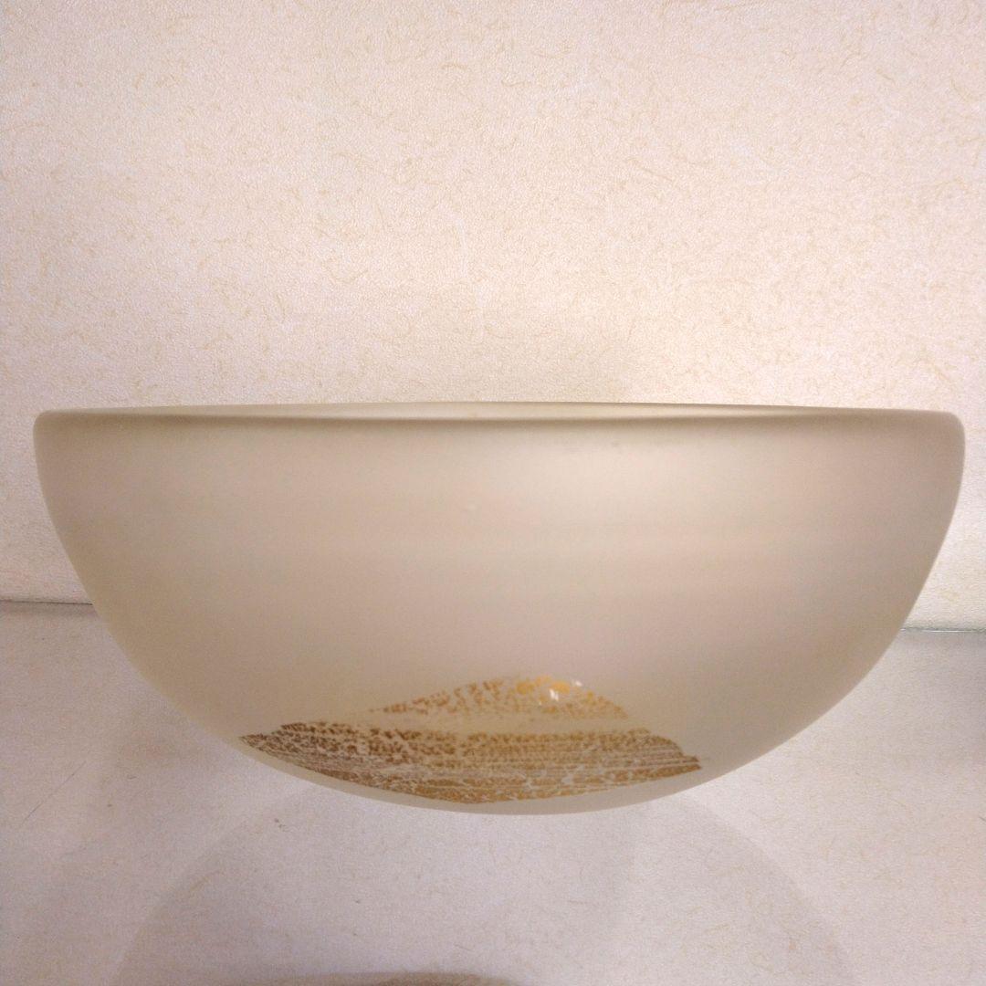 茶道具　期間限定特価　手吹ガラス『涼味』平水指(藤田喬平)