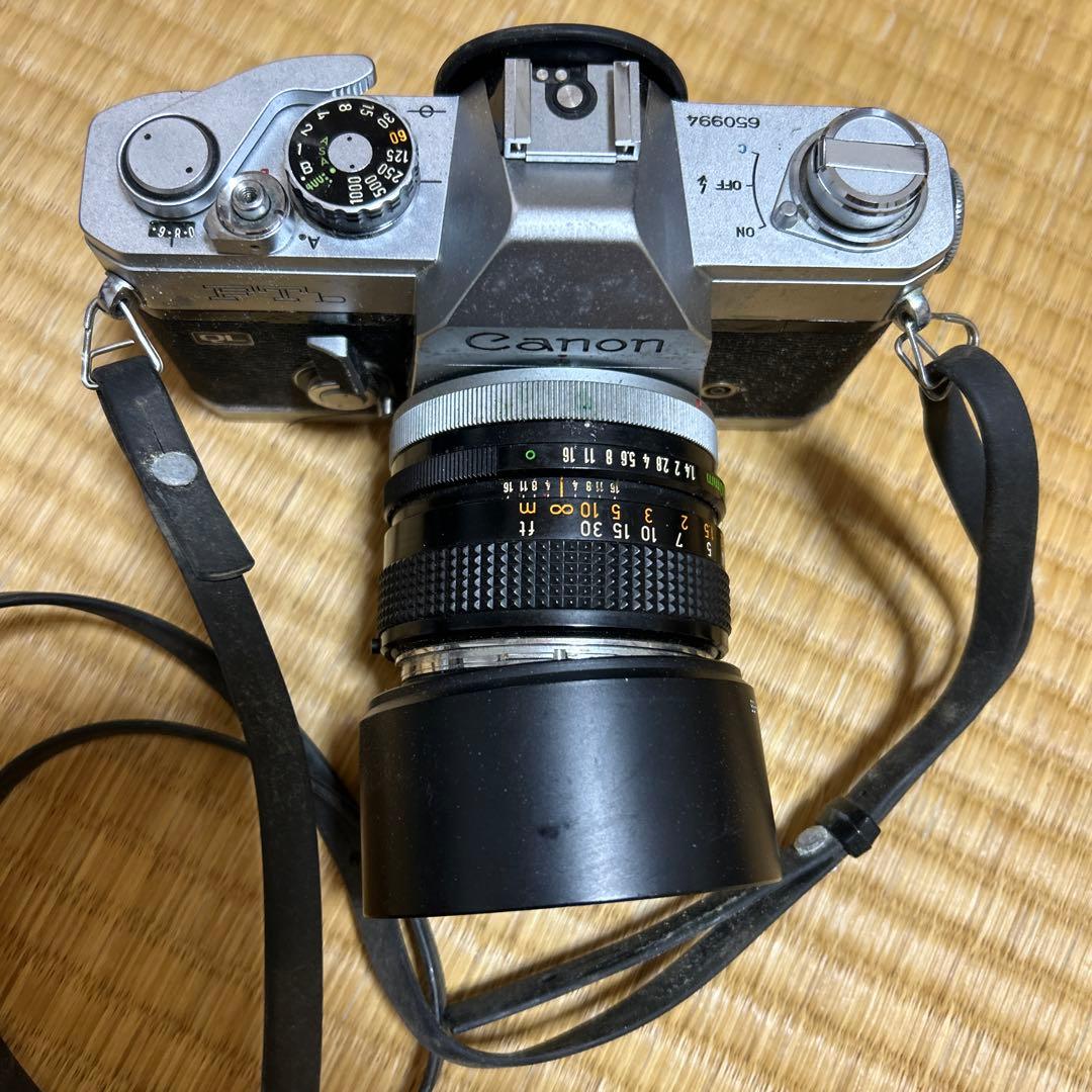 現状品！キャノンCanon FTb QL カメラ　レンズ　その他　ケース付き！