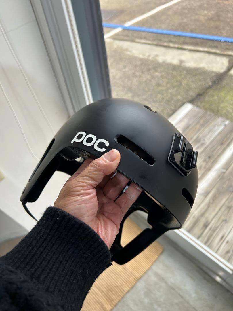 POC AURICスノーボード•スキーヘルメット マットブラックM-Lサイズ