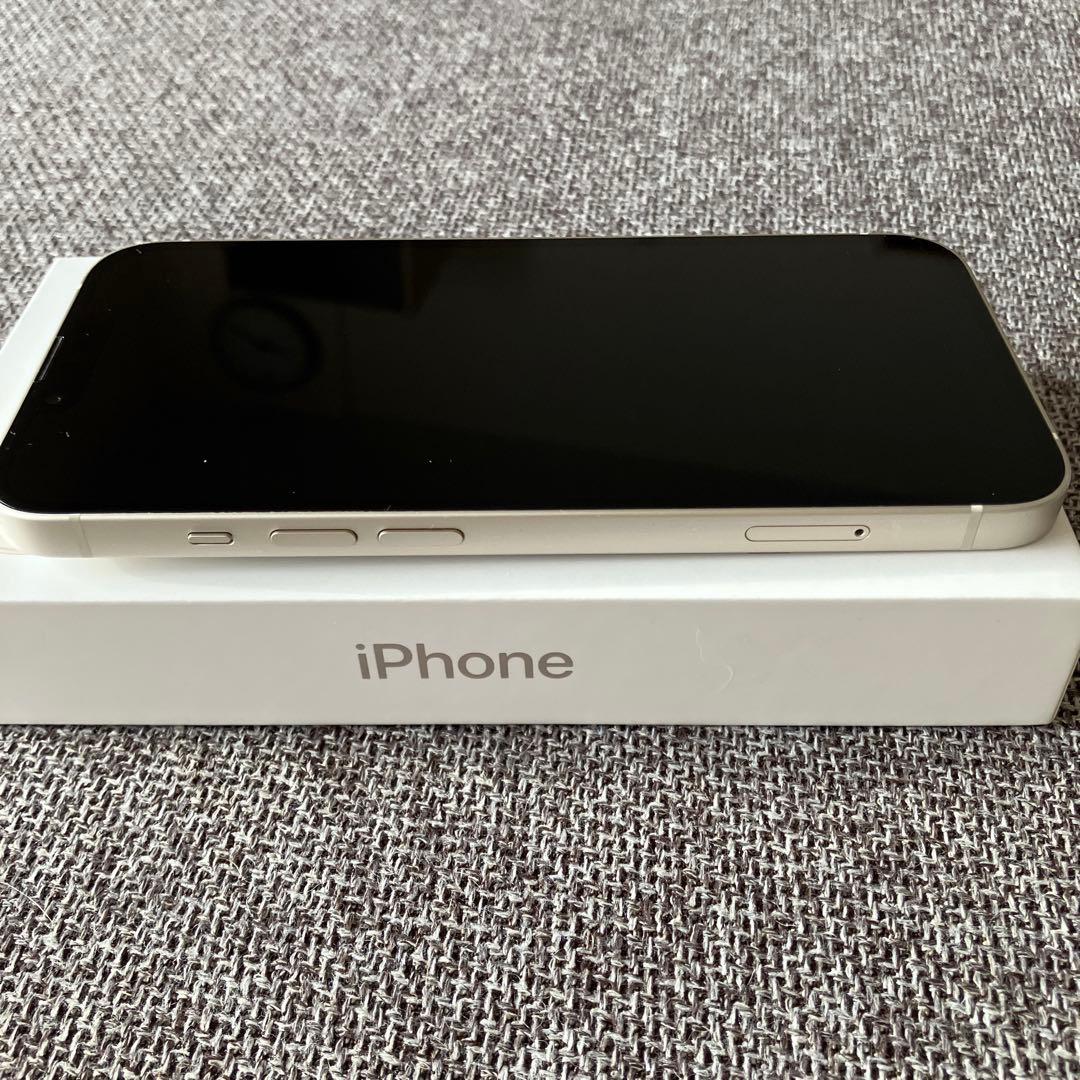 Apple iPhone 13 本体　スターライト　128GB 箱付き