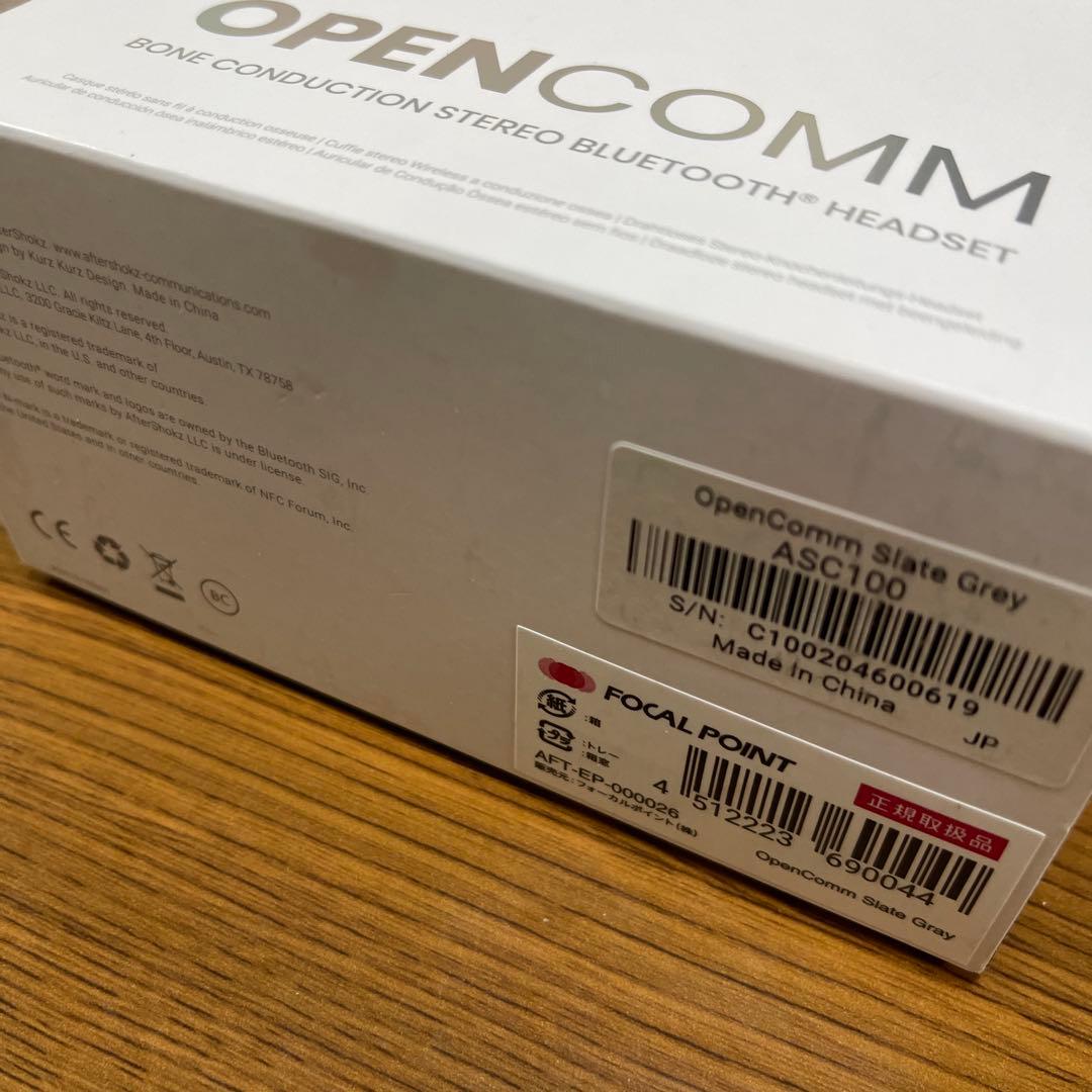 SHOKZ OPEN COMM ワイヤレスイヤホン