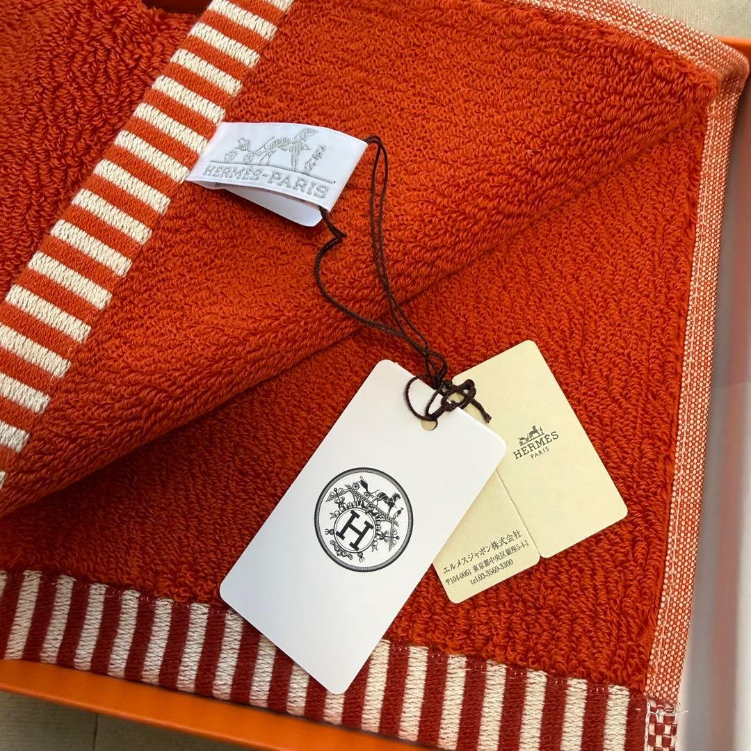 【新品】HERMES カレ・タオル 《ヴィス・ヴェルサ》