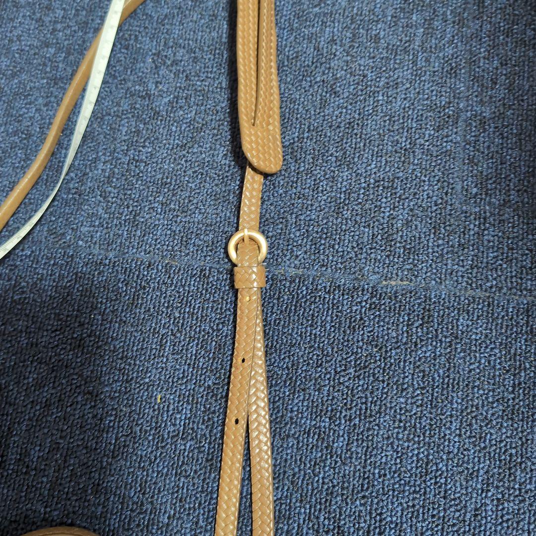 JAMINI PUECH イエローショルダーバッグ