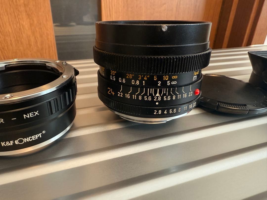 ライカ Leica Elmarit R 24mm f2.8 Leitz 箱付き