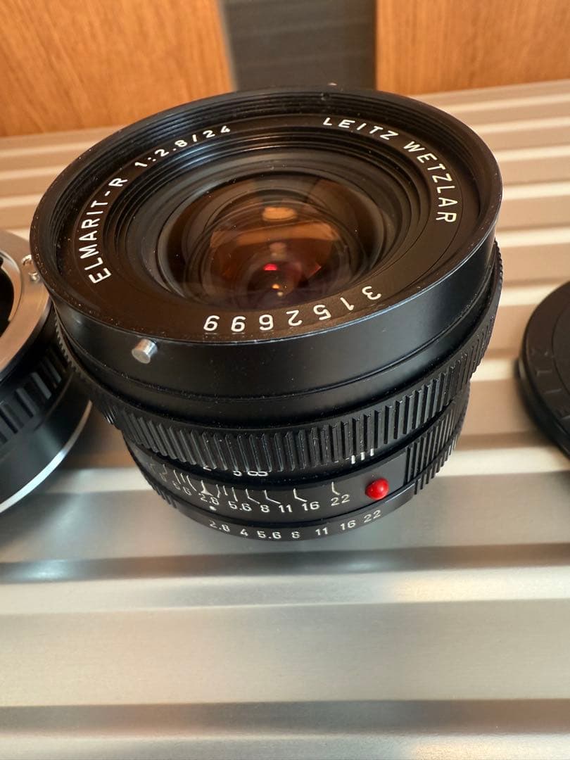 ライカ Leica Elmarit R 24mm f2.8 Leitz 箱付き
