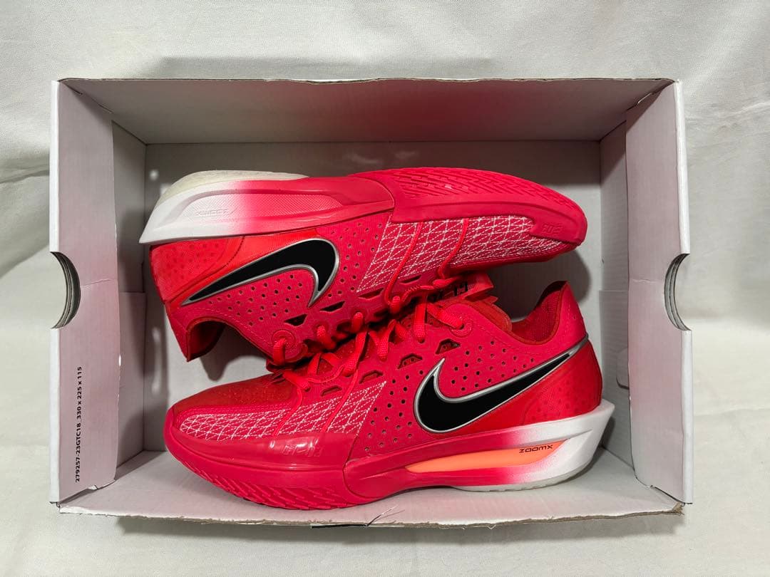nike gt cut 3 ep siren red 25.5 GTカット