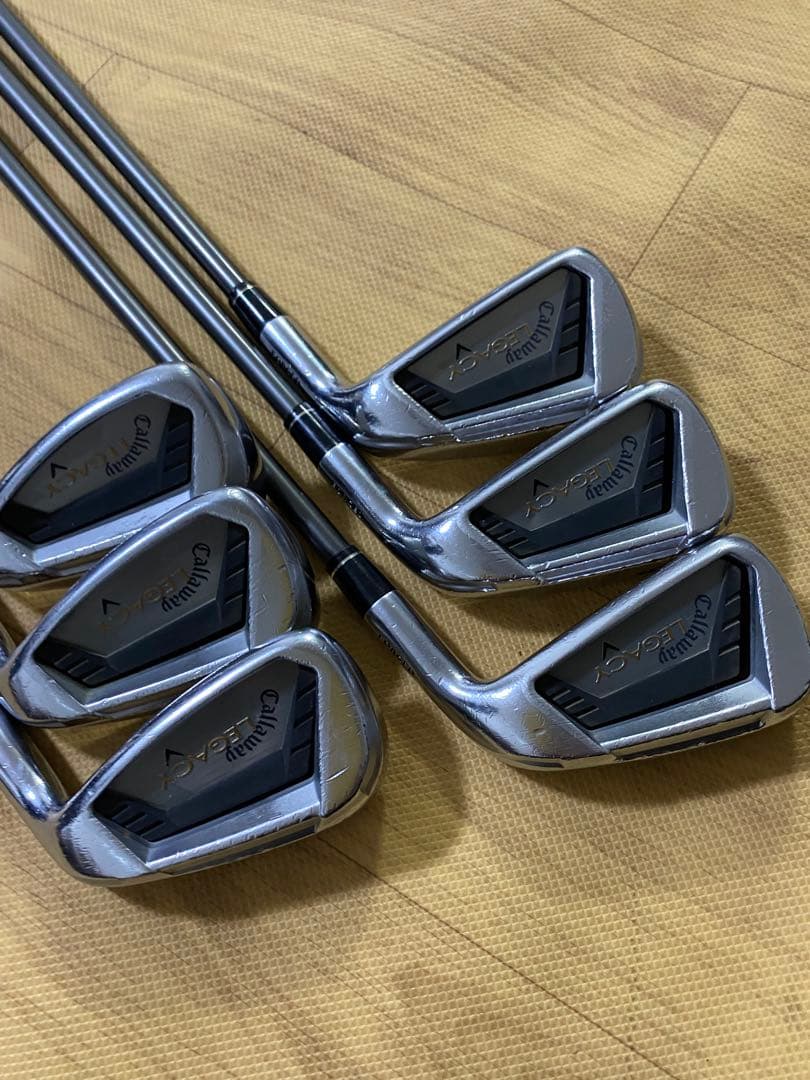 キャロウェイ　レガシーV 5からP 純正カーボンSR 6本セット