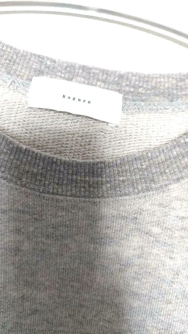 かぐれ　コットンリヨセルスウェットプルオーバー
