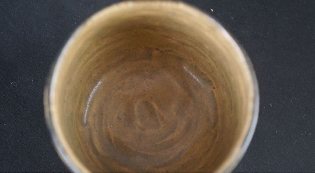 美濃乾山窯 初代 水野秋艸 作 乾山省銘 山水画賛 茶碗 共箱 共布 茶道具