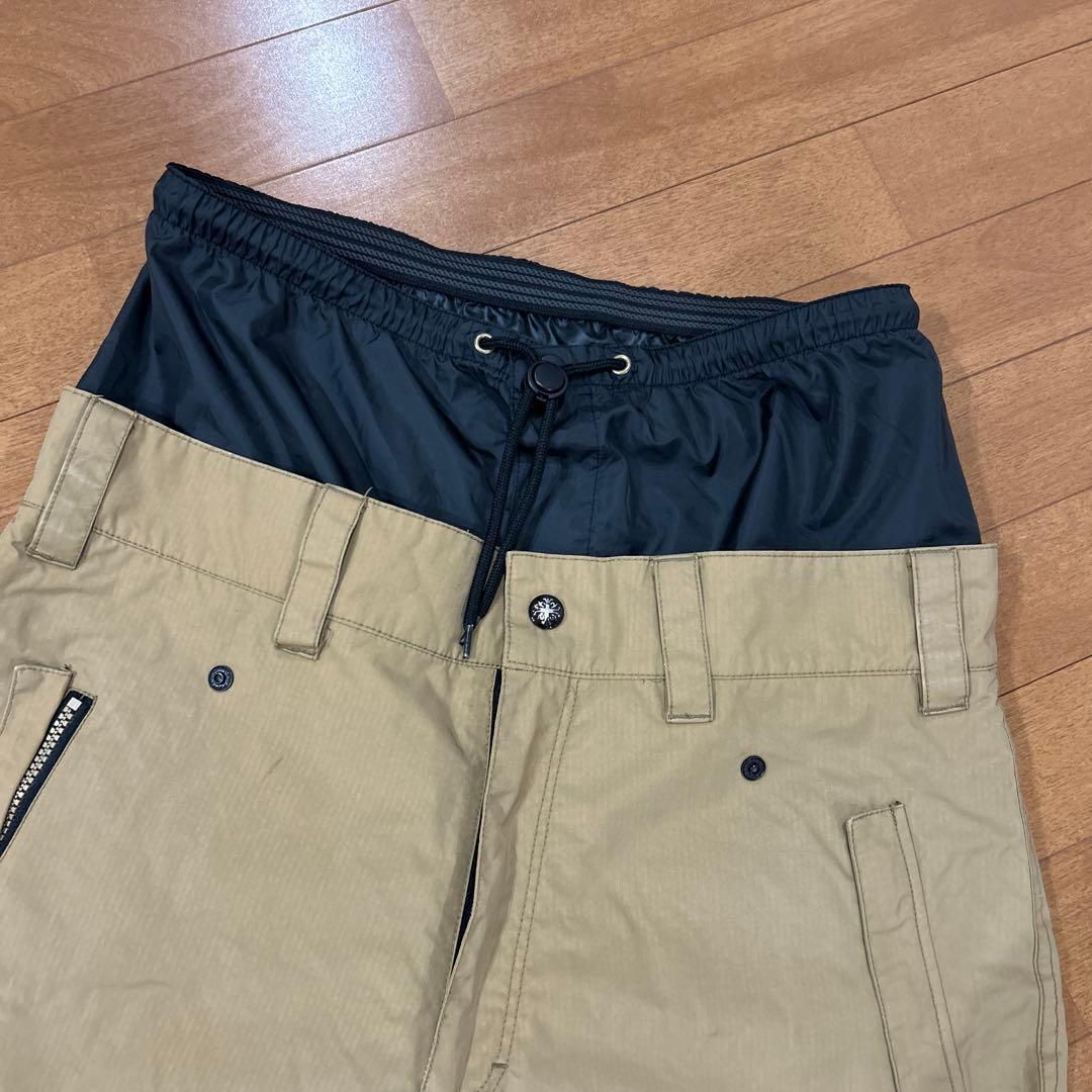 送料込み！GUSH ガッシュ スノーボード ウエア 上下セットMサイズ