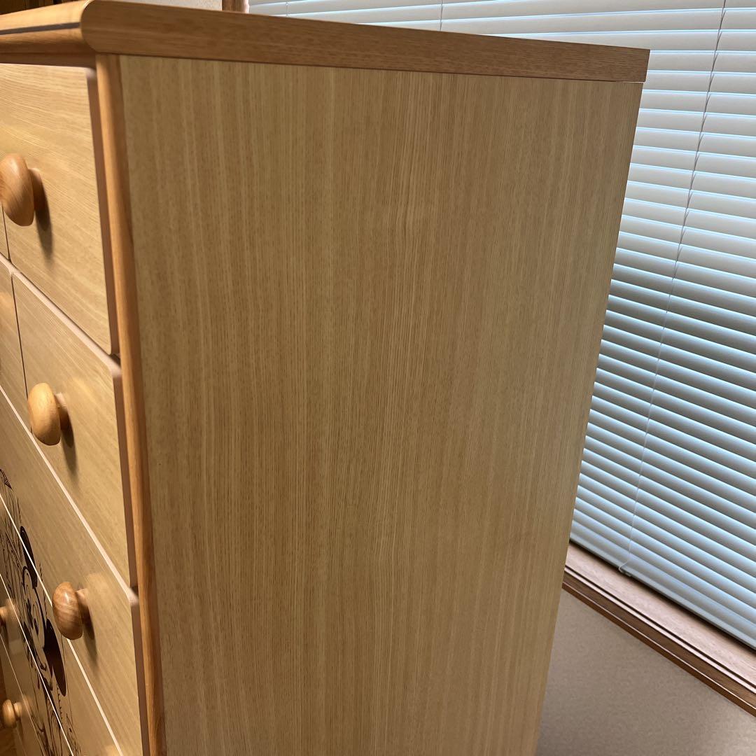 【匿名配送】Disney タンス レトロ ミッキーマウス チェスト 洋服タンス