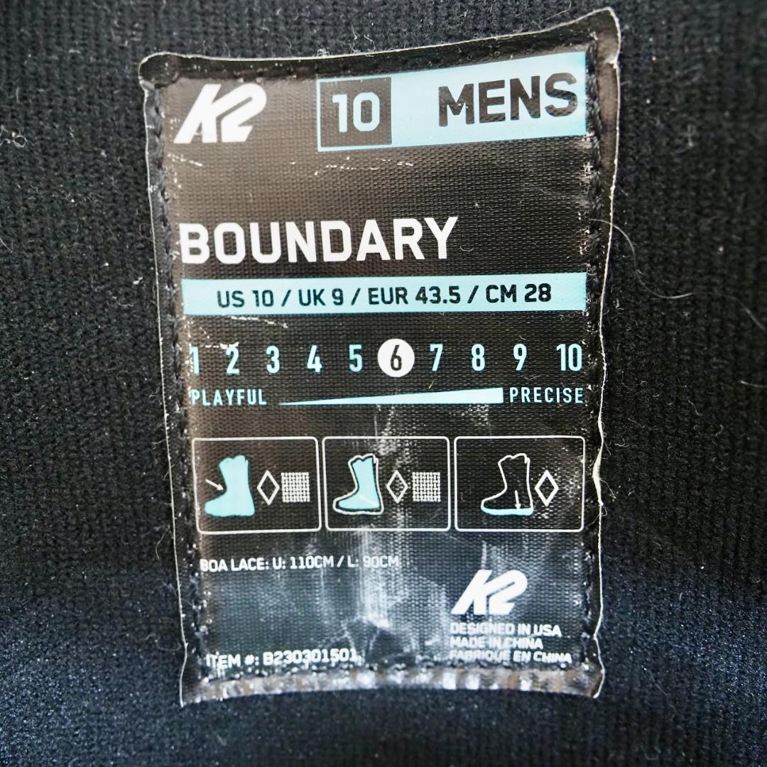 K2 BOUNDARY 28cm ダブルボア　ボア