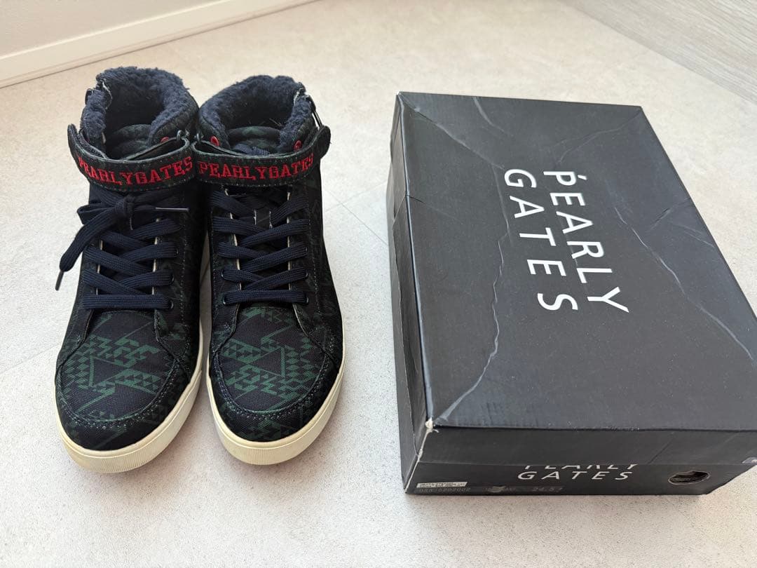 パーリーゲイツ　ゴルフシューズ　24.5㎝