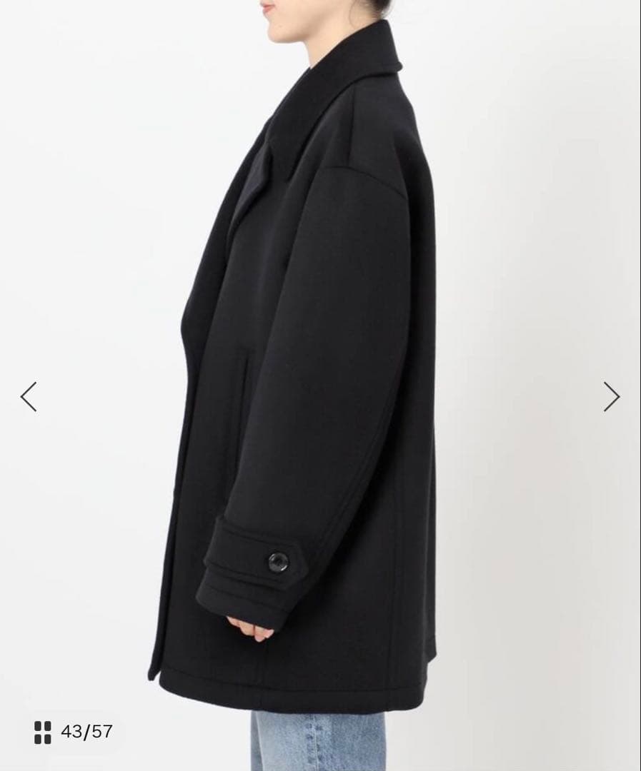 【Spick & Span】38 新品未使用　S160ビーバーPコート