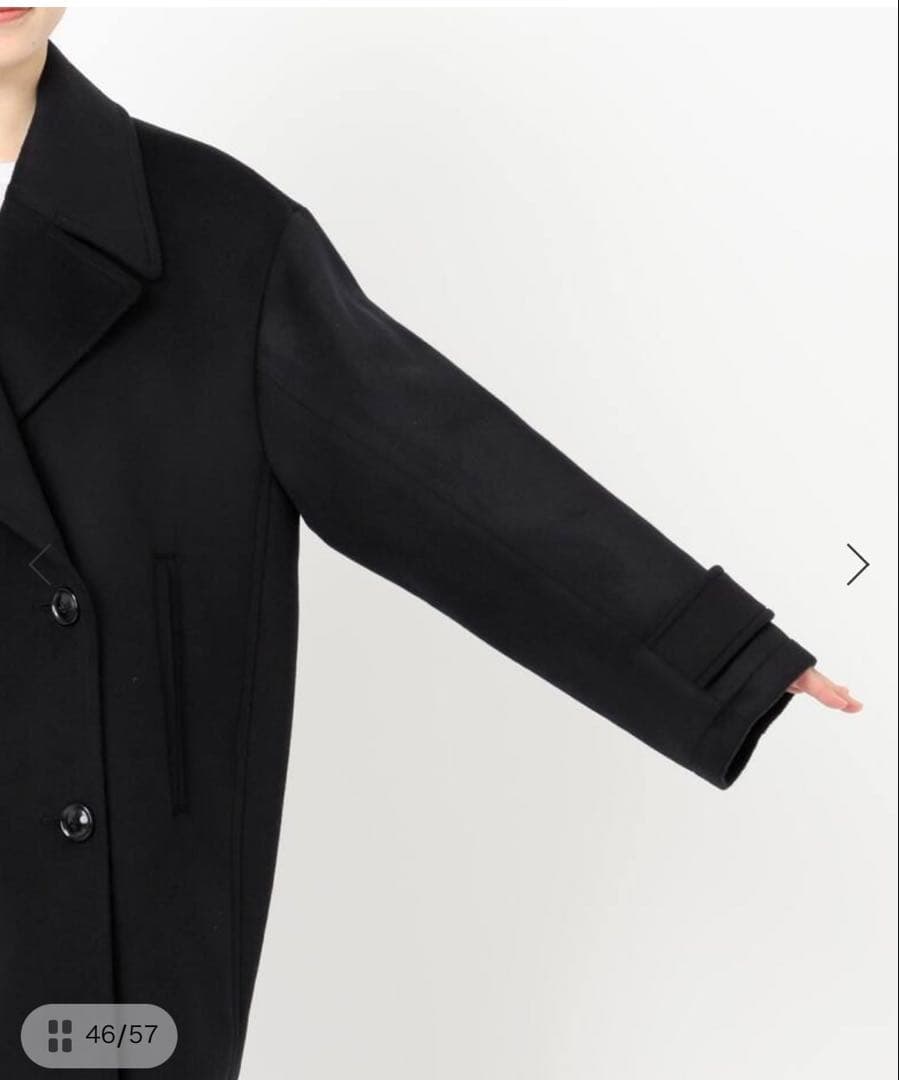 【Spick & Span】38 新品未使用　S160ビーバーPコート