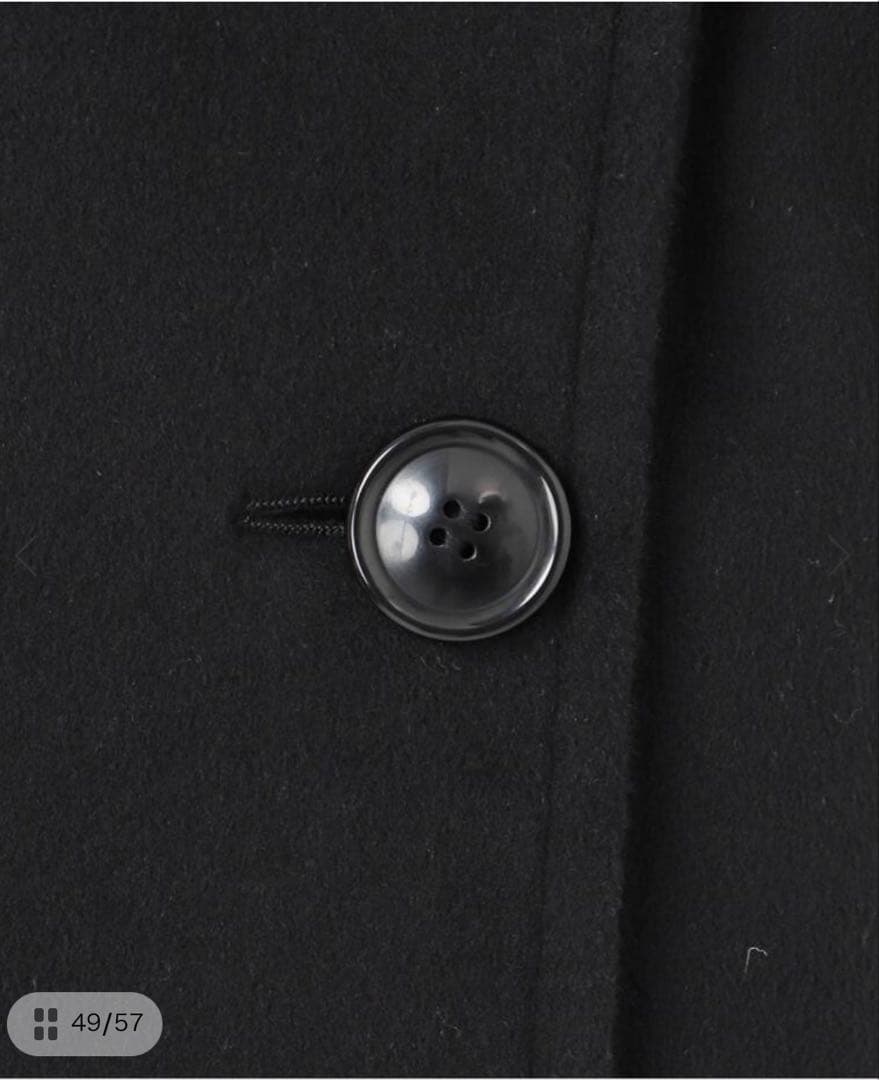 【Spick & Span】38 新品未使用　S160ビーバーPコート