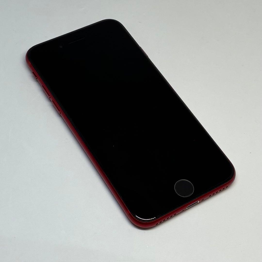 M41美品【電池新品100％表示】iPhone SE3 64GB レッド